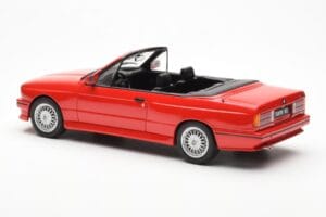 BMW M3 E30 Καμπριολέ Κόκκινο Otto 1:18 OT077 Ρητίνη - εικόνα 5 από 6