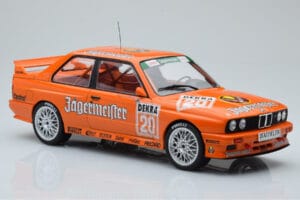 BMW M3 E30 Jagermeister #20 W. Gardner DTM Nurburgring 1992 IXO 1:18 18RMC082B Μέταλλο - εικόνα 4 από 6