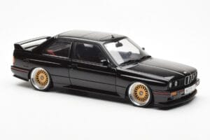 BMW M3 E30 Sport Evolution Μαύρο Custom Wheels AUTOart 1:18 70562 Μέταλλο - εικόνα 6 από 8