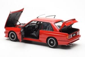 BMW M3 E30 Sport Evolution Cecotto Edition Κόκκινο AUTOart 1:18 70566 Μέταλλο - εικόνα 5 από 8