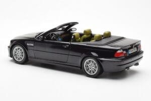 BMW M3 E46 Καμπριολέ Μαύρο Kyosho 1:18 80430024431 Μέταλλο - εικόνα 7 από 8
