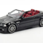 BMW M3 E46 Καμπριολέ Μαύρο Otto 1:18