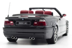 BMW M3 E46 Καμπριολέ Μαύρο Otto 1:18 OT380 Ρητίνη - εικόνα 7 από 9