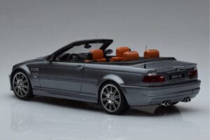 BMW M3 E46 Καμπριολέ Γκρι Otto 1:18 OT1006 Ρητίνη - εικόνα 5 από 6