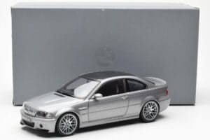 BMW M3 E46 CSL Γκρι Kyosho 1:18 80430302734 Μέταλλο - εικόνα 8 από 8