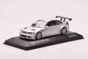 BMW M3 E46 GTR Street Ασημί Minichamps 1:43 403012105 Μέταλλο - εικόνα 2 από 4