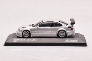 BMW M3 E46 GTR Street Ασημί Minichamps 1:43