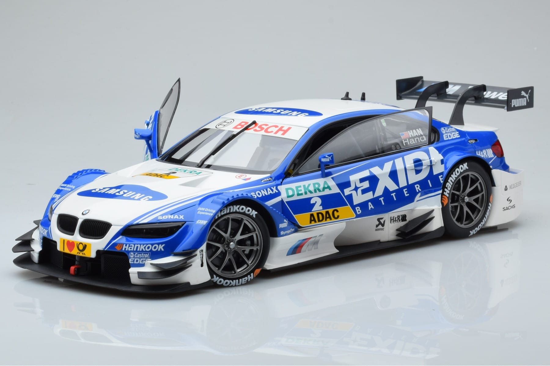 BMW M3 #2 BMW Team RMG A.J. Hand DTM 2012 Minichamps 1:18 100122202 Μέταλλο - εικόνα 2 από 8