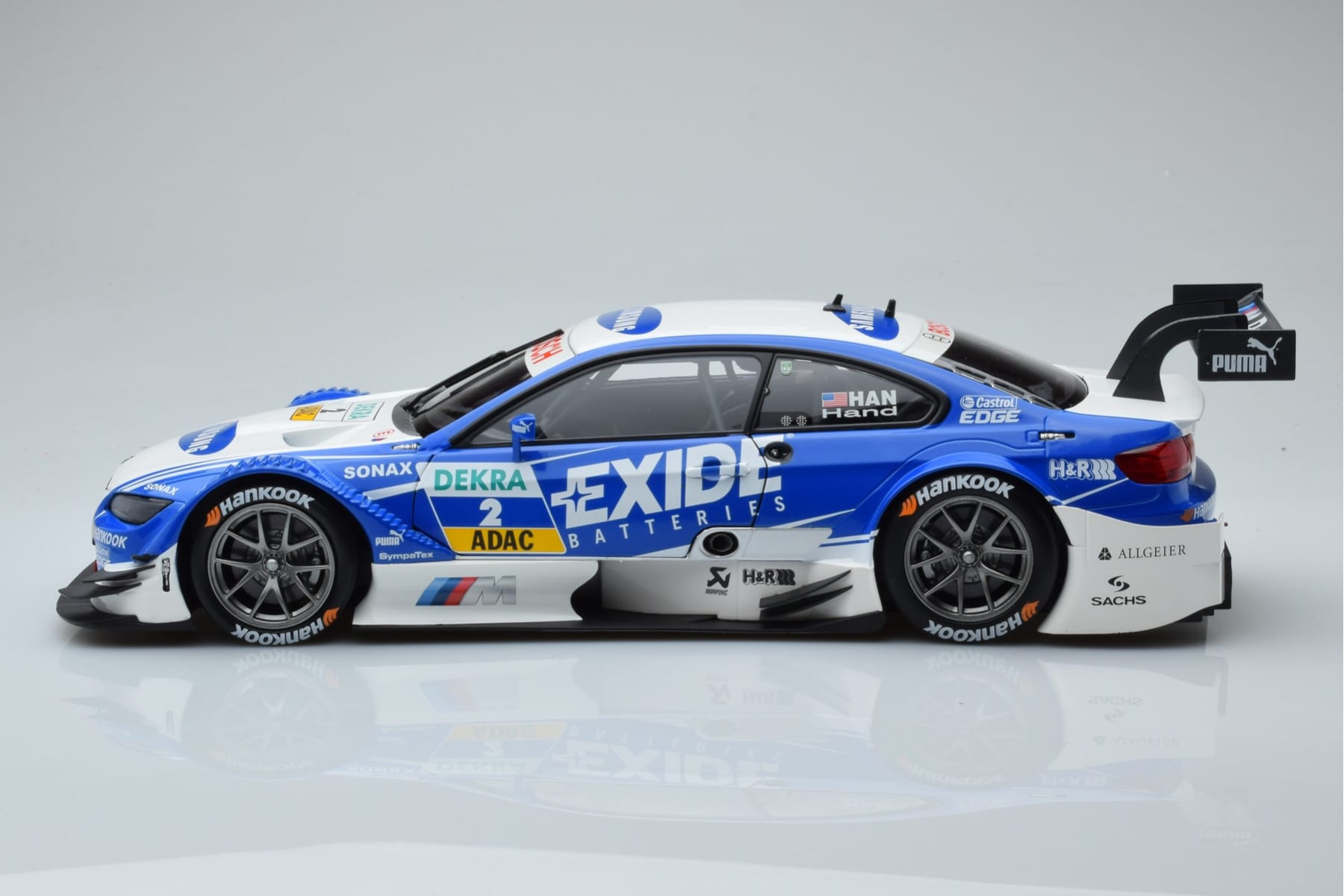 BMW M3 #2 BMW Team RMG A.J. Hand DTM 2012 Minichamps 1:18 100122202 Μέταλλο - εικόνα 4 από 8