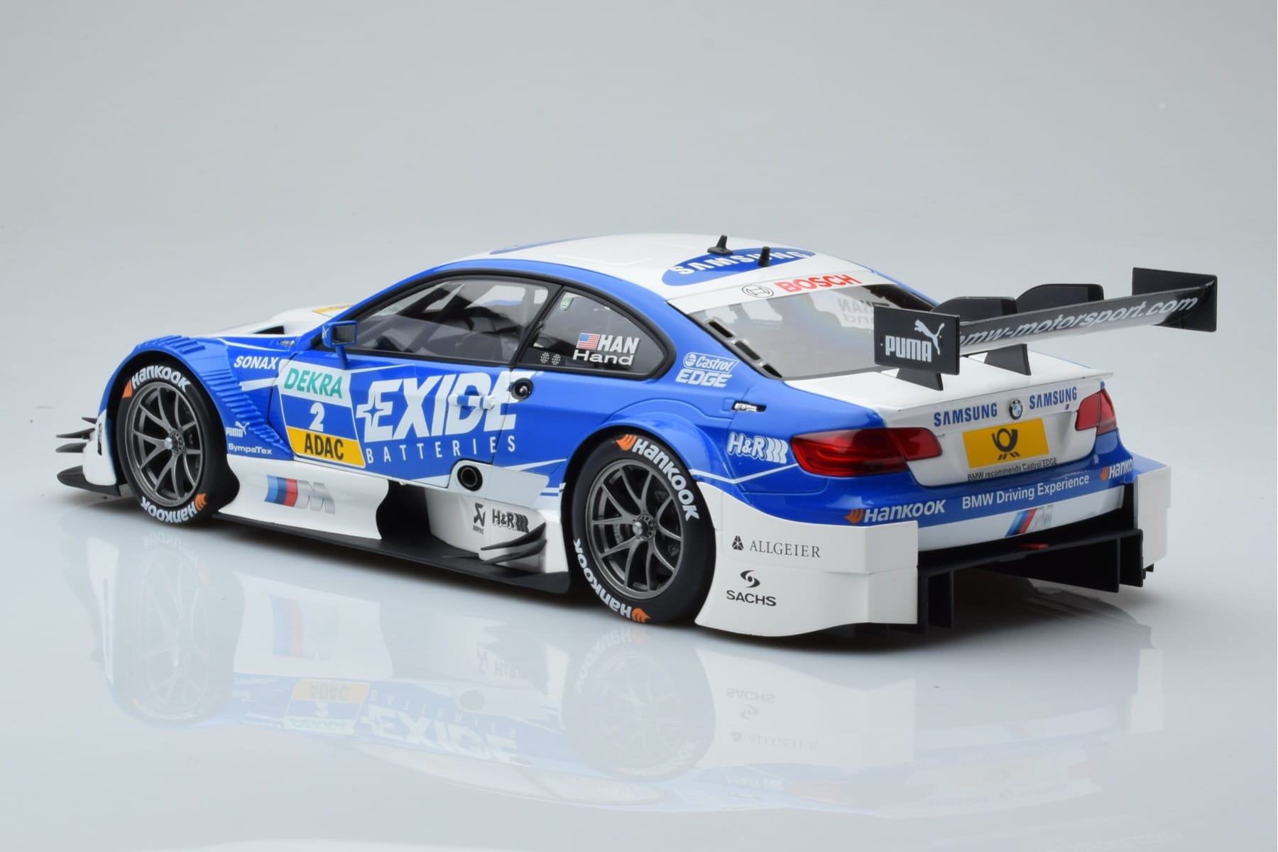 BMW M3 #2 BMW Team RMG A.J. Hand DTM 2012 Minichamps 1:18 100122202 Μέταλλο - εικόνα 6 από 8