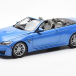 BMW M4 F83 Καμπριολέ Yas Marina Μπλε Paragon 1:18