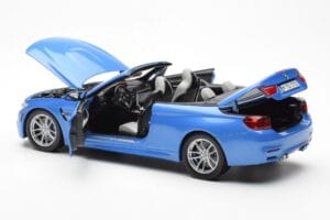 BMW M4 F83 Καμπριολέ Yas Marina Μπλε Paragon 1:18 80432339612 Μέταλλο - εικόνα 5 από 8
