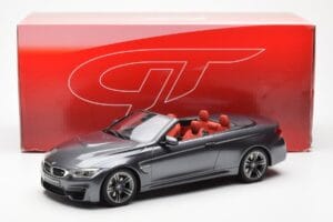 BMW M4 F83 Καμπριολέ Γκρι GT Spirit 1:18 GT081 Ρητίνη - εικόνα 6 από 6
