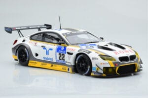 BMW M6 GT3 Rowe Racing #98 A. Graf / R. Westbrook / N. Catsburg / N. Paltalla 24 Hours of Nurburgring 2016 Minichamps 1:18 15 - εικόνα 4 από 6