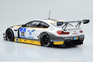 BMW M6 GT3 Rowe Racing #98 A. Graf / R. Westbrook / N. Catsburg / N. Paltalla 24 Hours of Nurburgring 2016 Minichamps 1:18 15 - εικόνα 5 από 6