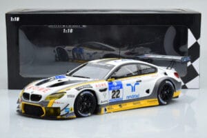 BMW M6 GT3 Rowe Racing #98 A. Graf / R. Westbrook / N. Catsburg / N. Paltalla 24 Hours of Nurburgring 2016 Minichamps 1:18 15 - εικόνα 6 από 6
