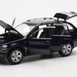 BMW X5 4.4i E53 Σκούρο Μπλε Kyosho 1:18 - image 2 of 8