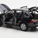 BMW X5 4.4i E53 Σκούρο Μπλε Kyosho 1:18 - image 5 of 8