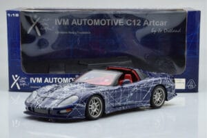 Chevrolet Callaway C12 Corvette MUKO Artcar AUTOart 1:18 71014 Μέταλλο - εικόνα 9 από 9