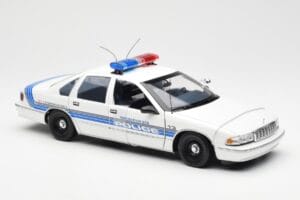 Chevrolet Caprice Sebring Αστυνομία UT Models 1:18 21029 Μέταλλο - εικόνα 4 από 6