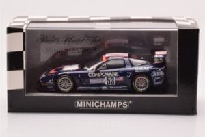 Chevrolet Corvette C5R #53 R. Fellows / J. O'Connell / F. Freon 24 Hours of Le Mans 2003 Minichamps 1:43 400031453 Μέταλλο - εικόνα 4 από 4
