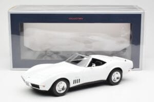 Chevrolet Corvette C3 Καμπριολέ Can-Am Λευκό Norev 1:18 189038 Μέταλλο - εικόνα 6 από 6
