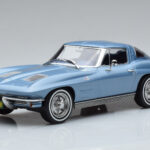 Chevrolet Corvette C2 Sting Ray Μπλε Norev 1:18