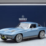 Chevrolet Corvette C2 Sting Ray Μπλε Norev 1:18 - image 6 of 6