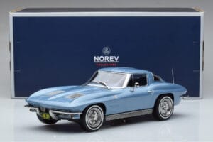 Chevrolet Corvette C2 Sting Ray Μπλε Norev 1:18 189050 Μέταλλο - εικόνα 6 από 6