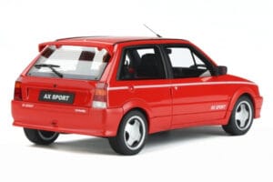 Citroen AX Sport Κόκκινο Otto 1:18 OT799 Ρητίνη - εικόνα 2 από 5