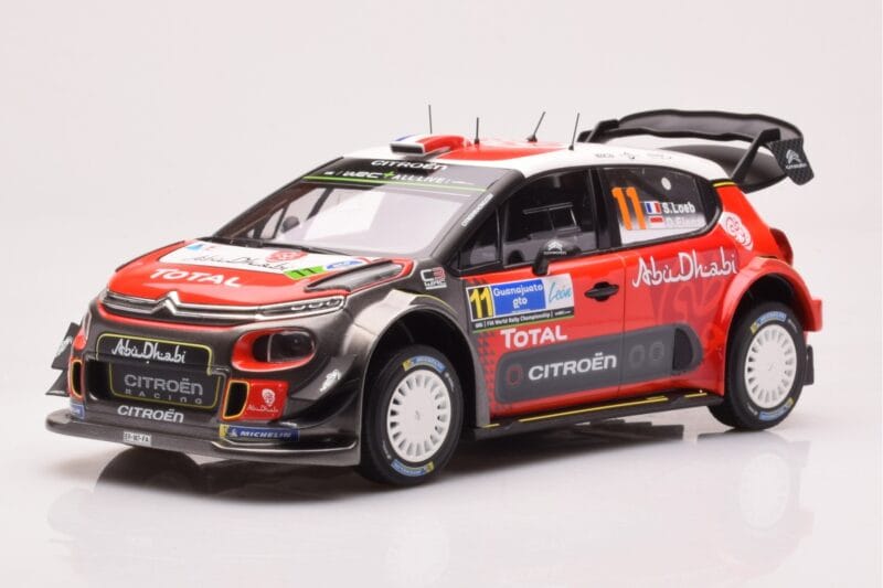 Citroen C3 WRC #11 S. Loeb / D. Elena Rally Mexico 2018 Norev 1:18 181638 Μέταλλο
