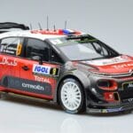 Citroen C3 WRC #9 S. Lefebvre / G. Moreau Tour de Corse 2017 Norev 1:18 181633 Μέταλλο - image 4 of 6