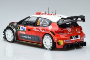 Citroen C3 WRC #9 S. Lefebvre / G. Moreau Tour de Corse 2017 Norev 1:18 181633 Μέταλλο - εικόνα 5 από 6