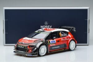 Citroen C3 WRC #9 S. Lefebvre / G. Moreau Tour de Corse 2017 Norev 1:18 181633 Μέταλλο - εικόνα 6 από 6
