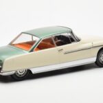 Citroen DS 21 Le Leman Καμπριολέ Ελεφαντόδοντο και Πράσινο Norev 1:18 - image 2 of 6