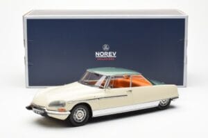 Citroen DS 21 Le Leman Καμπριολέ Ελεφαντόδοντο και Πράσινο Norev 1:18 181751 Μέταλλο - εικόνα 6 από 6