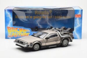 DeLorean DMC-12 Time Machine Back to the Future Ασημί Sun Star 1:18 2711 Μέταλλο - εικόνα 2 από 8