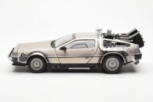 DeLorean DMC-12 Time Machine Back to the Future Ασημί Sun Star 1:18 2711 Μέταλλο - εικόνα 3 από 8