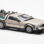 DeLorean DMC-12 Time Machine Back to the Future Ασημί Sun Star 1:18 - image 6 of 8