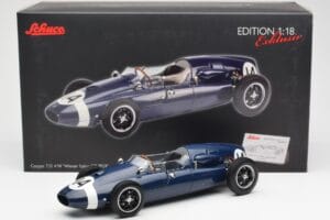 Cooper T51 Climax #14 S. Moss Italian GP Winner 1959 Schuco 1:18 450032600 Μέταλλο - εικόνα 8 από 8