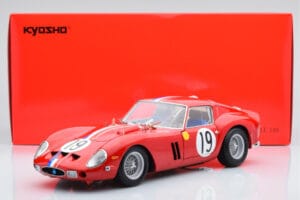 Ferrari 250 GTO #19 24 Hours of Le Mans 1962 Kyosho 1:18 08438A Μέταλλο - εικόνα 10 από 10