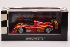 Ferrari 333 SP #30 MOMO M. Papis / D. Theys / B. Wollek Daytona 24 Hours 2nd Place 1996 Minichamps 1:43 430967430 Μέταλλο - εικόνα 4 από 4