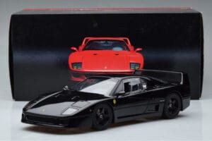 Ferrari F40 Lightweight Μαύρο Kyosho 1:18 08412BK Μέταλλο - εικόνα 12 από 12