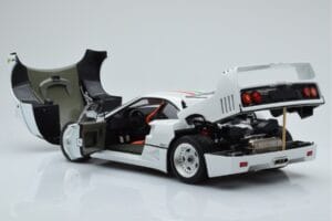 Ferrari F40 Λευκό Περλέ Italy Kyosho 1:18 08416PWT-G Μέταλλο - εικόνα 5 από 8