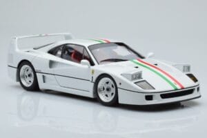 Ferrari F40 Λευκό Περλέ Italy Kyosho 1:18 08416PWT-G Μέταλλο - εικόνα 6 από 8