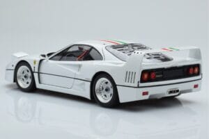 Ferrari F40 Λευκό Περλέ Italy Kyosho 1:18 08416PWT-G Μέταλλο - εικόνα 7 από 8