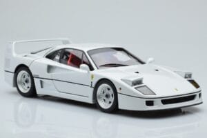 Ferrari F40 Λευκό Περλέ Kyosho 1:18 08416PW-G Μέταλλο - εικόνα 6 από 8
