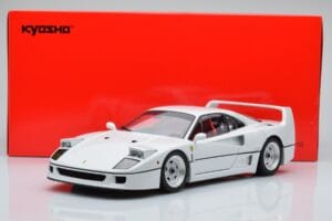 Ferrari F40 Λευκό Περλέ Kyosho 1:18 08416PW-G Μέταλλο - εικόνα 8 από 8