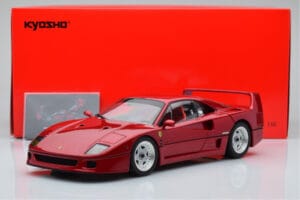 Ferrari F40 Κόκκινο Μεταλλικό Asia Exclusive Kyosho 1:18 08416RM-G Μέταλλο - εικόνα 14 από 14