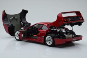 Ferrari F40 Κόκκινο Μεταλλικό Asia Exclusive Kyosho 1:18 08416RM-G Μέταλλο - εικόνα 6 από 14